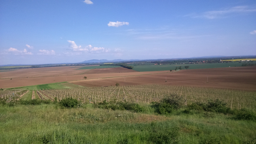 Bonusová vrcholovka s výhledem na Pálavu